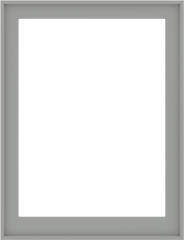 40x52 (39.5 x 51.5) inch Aluminum Grey Picture Window