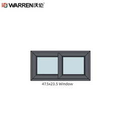 WDMA 47.5x23.5 Sliding Window 798 Sliding Window Frameless Sliding Glass Reception Window