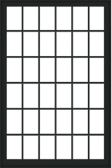 48x72 (4x6) Aluminum Black Grey Brown Picture Window