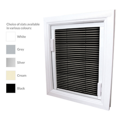 16mm Aluminum Integrated blinds for double glazed windows on China WDMA