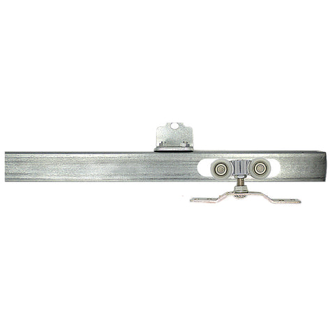 2.4M*1.5MM Sliding Door Wheel Rail, Guide Hanger Door Floor Track For Barn Sliding Glide Door Rollers on China WDMA