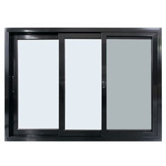 2016 New product sound insulation pvc /alu sliding glass window roller office interior sliding window on China WDMA