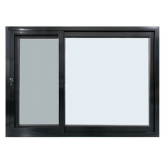 2016 New product sound insulation pvc /alu sliding glass window roller office interior sliding window on China WDMA