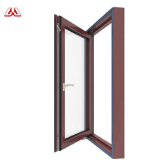 2023 New Material Commercial Price Thermal Break Plastic Fire Rated casement Plastic Steel Windows on China WDMA