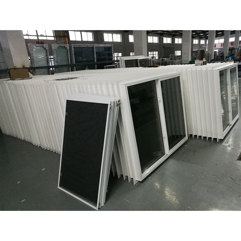 2019 China wholesale vinyl windows upvc pation door with double glazed for sale on China WDMA