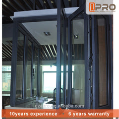 2020 Most popular cheap house folding glass windows aluminum folding window doors folding deck balcony window on China WDMA