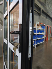 WDMA 96 x 96 sliding patio door cost Aluminium French door