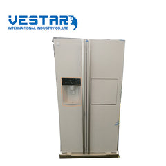 220V 50Hz refrigerator side by side door fridge freezer with 480L double door refrigerator on China WDMA