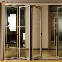 23 inch 3 panel bifold doors double opening french patio doors on China WDMA