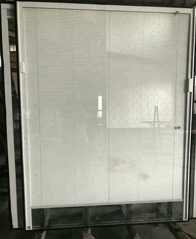 27mm venetian blinds magetic control outside glass windows on China WDMA