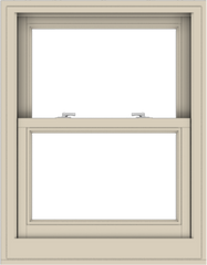 WDMA 28x36 (27.5 x 35.5 inch)  Aluminum Single Hung Double Hung Window without Grids-2