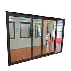 3 Tracks Soundproof Triple Glass Aluminum Sliding Doors on China WDMA