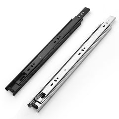 3 fold ball bearing iron china manufacturers furniture sliders sliding door rail drawer slide on China WDMA