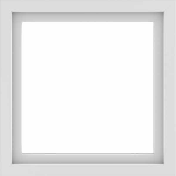 WDMA 30x30 (29.5 x 29.5 inch) Vinyl uPVC White Picture Window without Grids-1