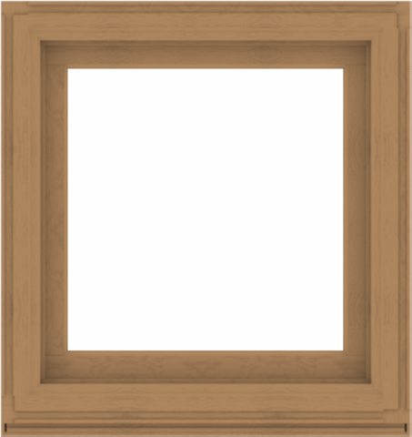 WDMA 34x36 (33.5 x 35.5 inch) Composite Wood Aluminum-Clad Picture Window without Grids-1