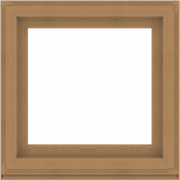 WDMA 36x36 (35.5 x 35.5 inch) Composite Wood Aluminum-Clad Picture Window without Grids-1