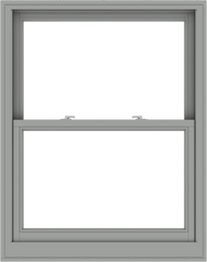 WDMA 38x48 (37.5 x 47.5 inch)  Aluminum Single Double Hung Window without Grids-1