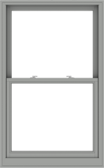 WDMA 38x61 (37.5 x 60.5 inch)  Aluminum Single Double Hung Window without Grids-1