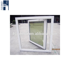 4 Panel Slide Impact Resistant Louvre Glass Horizontal Sliding Vinyl Interior Office Double Open Vertical Blade Storm Window on China WDMA