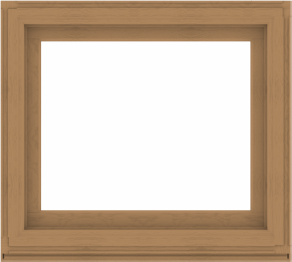 WDMA 40x36 (39.5 x 35.5 inch) Composite Wood Aluminum-Clad Picture Window without Grids-1