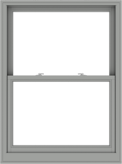 WDMA 40x54 (39.5 x 53.5 inch)  Aluminum Single Double Hung Window without Grids-1