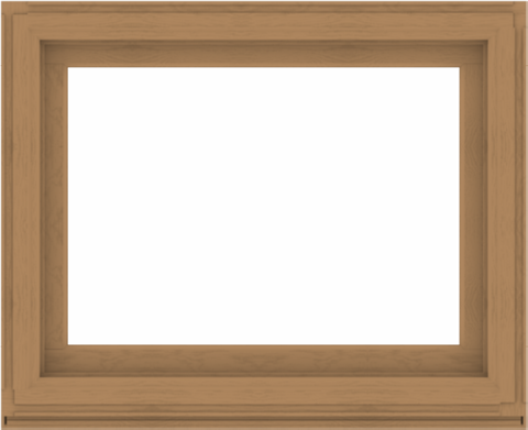 WDMA 44x36 (43.5 x 35.5 inch) Composite Wood Aluminum-Clad Picture Window without Grids-1