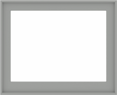WDMA 44x36 (43.5 x 35.5 inch) Composite Wood Aluminum-Clad Picture Window without Grids-5