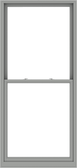 WDMA 44x96 (43.5 x 95.5 inch)  Aluminum Single Double Hung Window without Grids-1