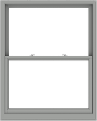 WDMA 48x60 (47.5 x 59.5 inch)  Aluminum Single Double Hung Window without Grids-1