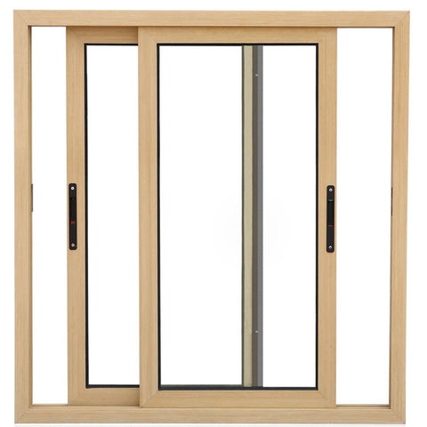 5+9A+5mm Aluminum Frame Double Tempered Glass Horizontal Sliding Window on China WDMA