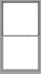 WDMA 54x96 (53.5 x 95.5 inch)  Aluminum Single Double Hung Window without Grids-1