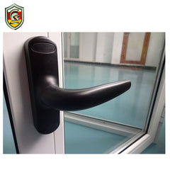 5mm double tempered glass powder coated white aluminium frame casement industrial windows on China WDMA