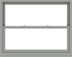 WDMA 60x48 (59.5 x 47.5 inch)  Aluminum Single Double Hung Window without Grids-1