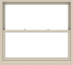 WDMA 60x54 (59.5 x 53.5 inch)  Aluminum Single Hung Double Hung Window without Grids-2