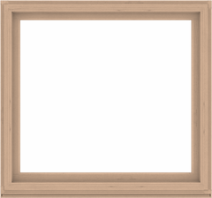 WDMA 60x56 (59.5 x 55.5 inch) Composite Wood Aluminum-Clad Picture Window without Grids-2