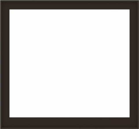 WDMA 60x56 (59.5 x 55.5 inch) Composite Wood Aluminum-Clad Picture Window without Grids-6