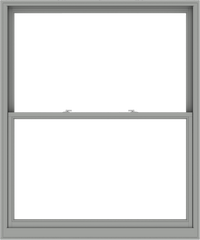 WDMA 60x72 (59.5 x 71.5 inch)  Aluminum Single Double Hung Window without Grids-1