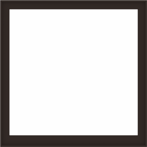 WDMA 64x64 (63.5 x 63.5 inch) Composite Wood Aluminum-Clad Picture Window without Grids-6