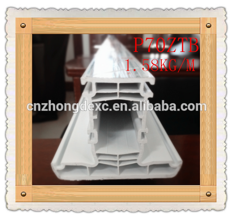 70mm 6chamber cheap price casement popular style pvc profile window