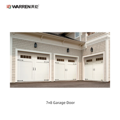 Warren 7x8 Aluminium Garage Doors With Glass Garage Doors for Patio