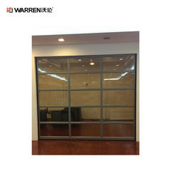 Warren 10x9 Modern Double Garage Door Exterior Door With Windows