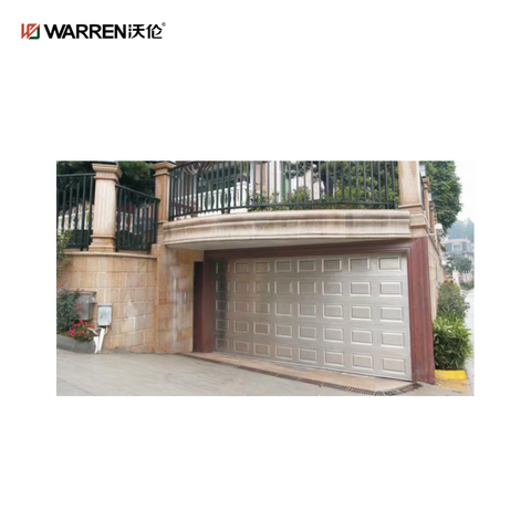 Warren 9x11 Garage Door Glass Insert With Roll Up Auto Garage Door