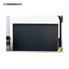 Warren 5x8 Modern Frosted Glass Garage Door With Windows