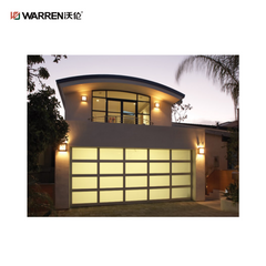 Warren 11x9 Aluminium Single Garage Doors With Windows on the Side