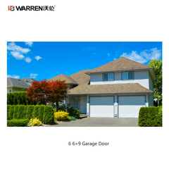 Warren 6.6x9 New Automatic Garage Door With Garage Windows Aluminum