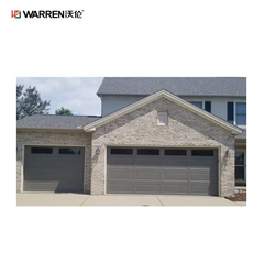 Warren 7x10 Garage Doors Black With Windows Glass Roller Door