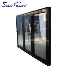 AAMA,Australia standard double glass/triple glass sliding folding patio doors on China WDMA