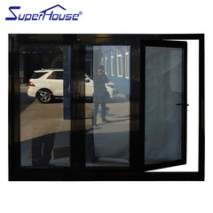 AAMA,Australia standard double glass/triple glass sliding folding patio doors on China WDMA