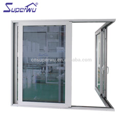 AAMA standard glass aluminum lift sliding door as security door on China WDMA