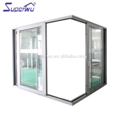 AAMA standard glass aluminum lift sliding door as security door on China WDMA